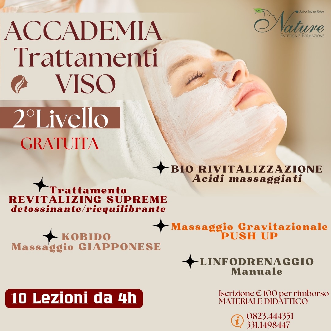 Accademia Trattamenti Viso II livello